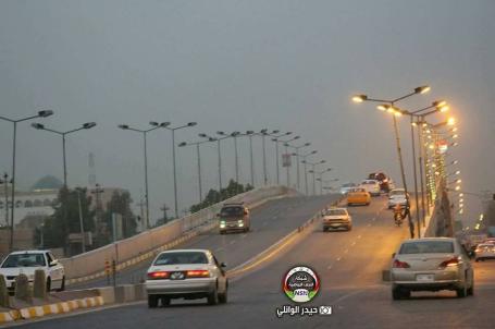 النجف الاشرف جسر الاسكان