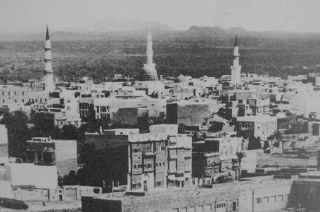 صورة تاريخية للمسجد النبوي