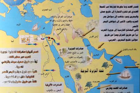 التبادل التجاري بين الجزيرة العربية والبلاد المجاورة لها قبل البعثة