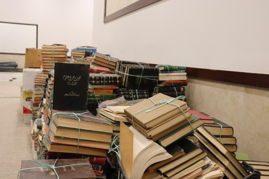 مكتبة الروضة الحيدرية تضم مكتبة السيد عبد الرسول آل علي خان المدني إلى رفوفها