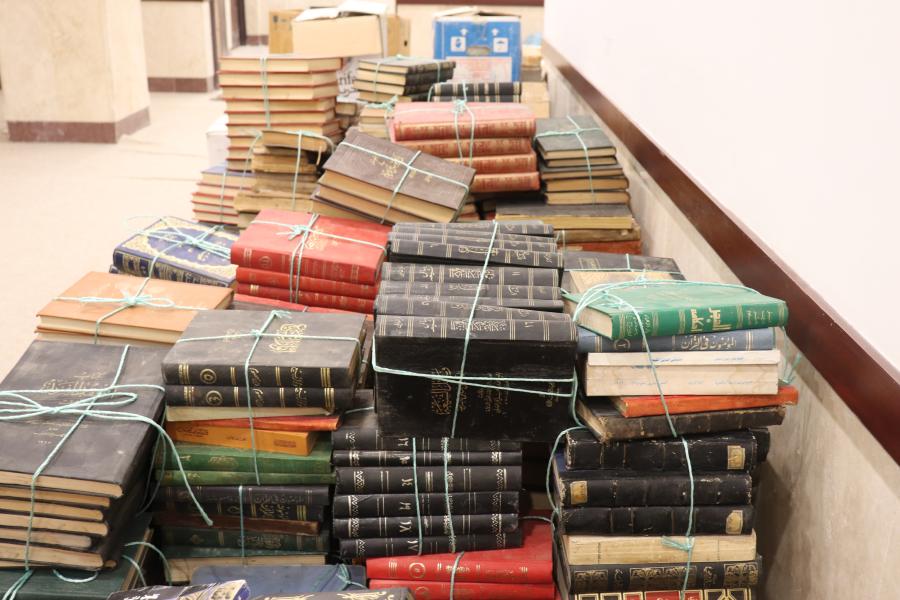 مكتبة الروضة الحيدرية تضم مكتبة السيد عبد الرسول آل علي خان المدني إلى رفوفها
